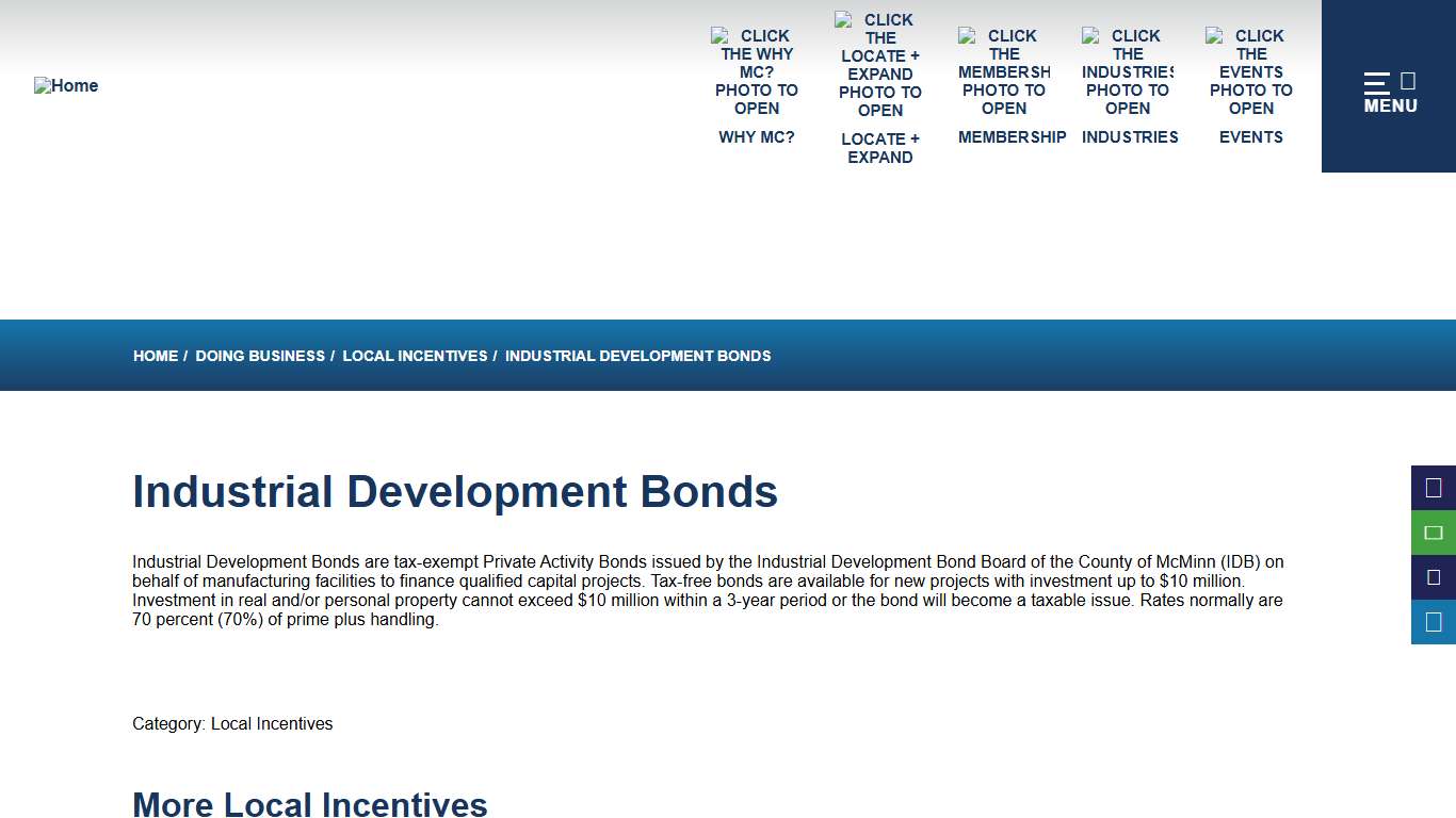 Industrial Development Bonds